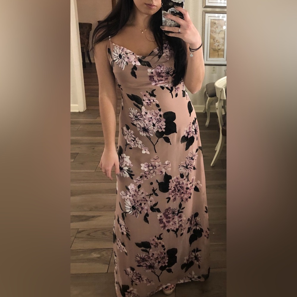 Lulus floral maxi dress - Picture 4 of 4